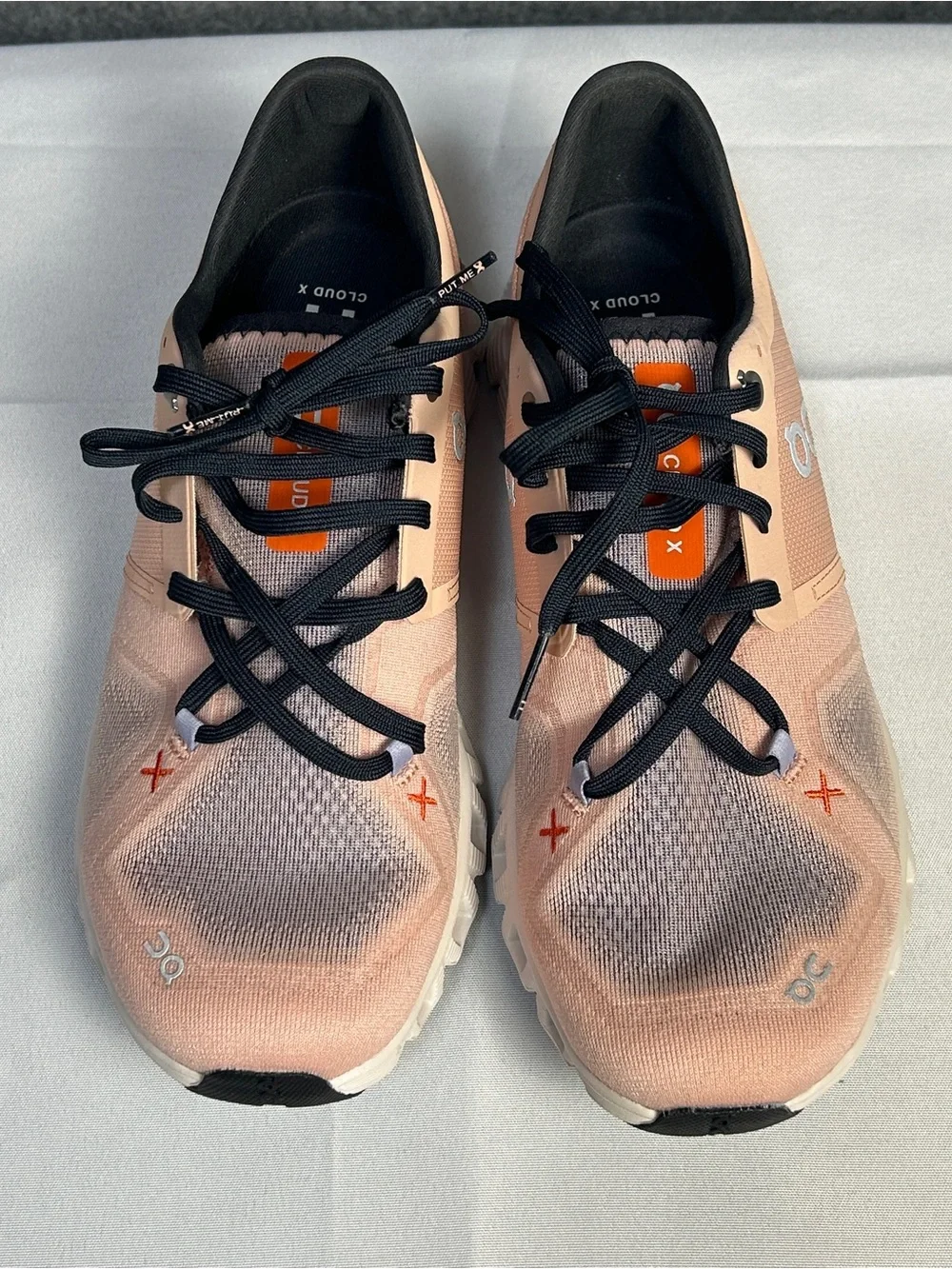 On Cloud X3 Rose/Sand Women’s 9 Sneakers Cushioned Running Gym Athleisure Shoes